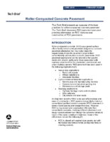 RollerCompacted Concrete Pavement  techbrief