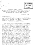 Interstate Commerce Commision Report of the Accident  Investigation Occuring on the DENVER AND RIO GRANDE WESTERN RAILROAD MEARS JET GOLO