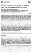 Aircraft Noise Effects on Sleep Results of a Pilot Study Near Philadelphia International Airport