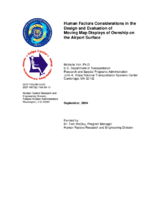 Human Factors Considerations in the Design and Evaluation of Moving Map Displays of Ownership on the Airport Surface