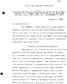 Interstate Commerce Commission Report of the Accident  Investigation Occurring on the TEXAS AND PACIFIC RAILWAY ADDIS LA