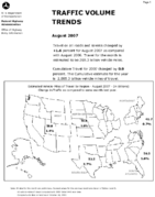 Traffic Volume Trends August 2007