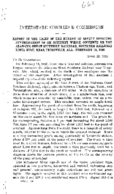Interstate Commerce Commission Report of the Accident  Investigation Occurring on the ALABAMA GREAT SOUTHERN RAILROAD TRUSSVILLE AL