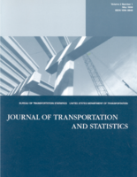 Journal of Transportation and Statistics Volume 2 Number 1 May 1999