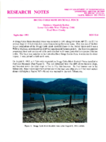 Research notes  Brugg Cable Mesh Rockfall Fence Shellrock Mountain Section Lower Columbia River Highway I84 Hood River County