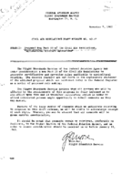 Part 62 Regulation No 6247 Proposed New Part 55 Of The Civil Air Regulations Agricultural Aircraft Operations