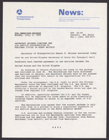 Department of Transportation News Releases JulyDecember 1990