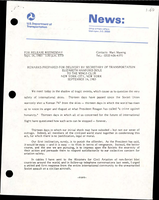 Remarks Prepared for Delivery by Secretary of Transportation Elizabeth Hanford Dole to the Wings Club