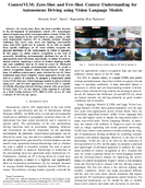 ContextVLM ZeroShot and FewShot Context Understanding for Autonomous Driving using Vision Language Models