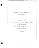 Interstate Commerce Commision Report of the Accident  Investigation Occuring on the ST LOUISSAN FRANCISCO RAILWAY CARBON HILL AL
