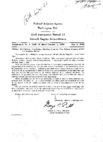 CAM 13 Supplement No 1  CAM 13 Dated Oct 1 1959 Miscellaneous Amendments Resulting From The First Federal Aviation Agency Airworthiness Review