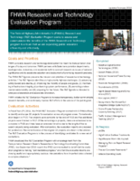 FHWA Research And Technology Evaluation Program  Updated February 2018