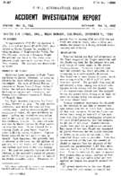 Investigation of Aircraft Accident UNITED AIR LINES NEAR DENVER COLORADO 19511204