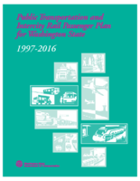 Public transportation and intercity rail passenger plan for Washington state 19972016