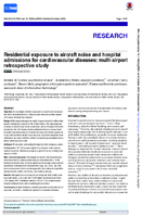Residential Exposure to Aircraft Noise and Hospital Admissions for Cardiovascular Diseases MultiAirport Retrospective Study