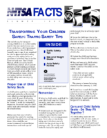 Transporting Your Children Safely Traffic Safety Tips