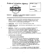 AC 2038A Measurement of Cabin Interior Emergency Illumination in Transport Airplanes