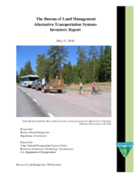 The Bureau of Land Management alternative transportation systems inventory report