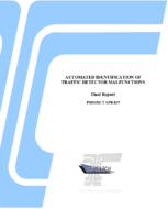 Automated Identification of Traffic Detector Malfunctions