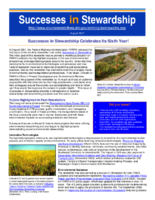 Successes in Stewardship  Successes in Stewardship Celebrates Its Sixth Year