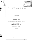 Interstate Commerce Commision Report of the Accident  Investigation Occuring on the MISSOURIKANSASTEXAS RAILROAD ROYCE CITY TX