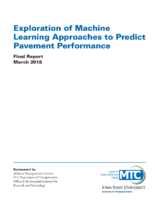 Exploration of Machine Learning Approaches to Predict Pavement Performance