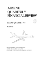 Airline Quarterly Financial Review Second Quarter 1995 Majors