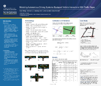 Modeling Autonomous Driving SystemsEquipped Vehicle Interactions With Traffic Signs Brochure