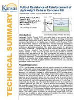 Pullout Resistance of Reinforcement of Lightweight Cellular Concrete Fill Technical Summary