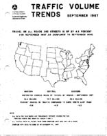 Traffic Volume Trends September 1987