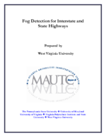 Fog Detection for Interstate and State Highways