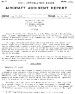 Investigation of Aircraft Accident EASTERN AIRLINES NEW ORLEANS LOUISIANA 19640225