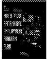 MultiYear Affirmative Employment Program Plan 1996  1998