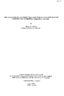 The applicability of structural lightweight concrete for the construction of highway bridges in Virginia