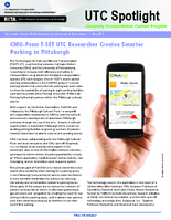 CMUPenn TSET UTC Researcher Creates Smarter Parking in Pittsburgh