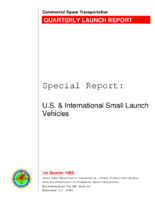 US  international small launch vehicles  Quarterly Launch Report  special report