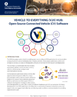 VehicleToEverything V2X Hub OpenSource Connected Vehicle CV Software