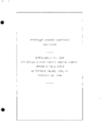 Interstate Commerce Commision Report of the Accident  Investigation Occuring on the CHICAGO AND NORTH WESTERN RAILWAY MISSOURI VALLEY IA