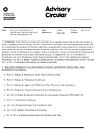 AC 2133 Quality Assurance of Software Used in Aircraft or Related Products