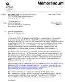Information Transportation Alternatives TA SetAside Implementation Guidance Revised by the FAST Act