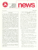 Parts Return Program News March 1978