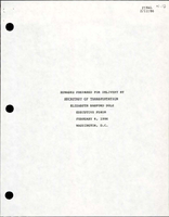 Remarks Prepared for Delivery by Secretary of Transportation Elizabeth Hanford Dole at an Executive Forum