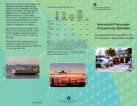 Intermodal Passenger Connectivity Database A Measurement of Connectivity in the US Passenger Transportation System 2014