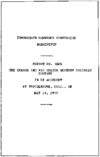 Interstate Commerce Commision Report of the Accident  Investigation Occuring on the DENVER AND RIO GRANDE WESTERN TROUBLESOME CO