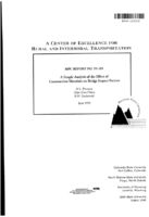 Simple analysis of the effect of construction materials on bridge impact factors