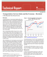 Transportation Services Index and the EconomyRevisited