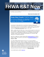 FHWA RT Now  NovemberDecember 2019