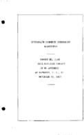 Interstate Commerce Commision Report of the Accident  Investigation Occuring on the ERIE RAILROAD PATERSON NJ