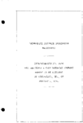 Interstate Commerce Commision Report of the Accident  Investigation Occuring on the BALTIMORE AND OHIO RAILROAD CUMBERLAND MD