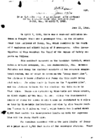 Interstate Commerce Commission Report of the Accident  Investigation Occurring on the ATLANTIC COAST LINE RAILROAD JESUP GA
